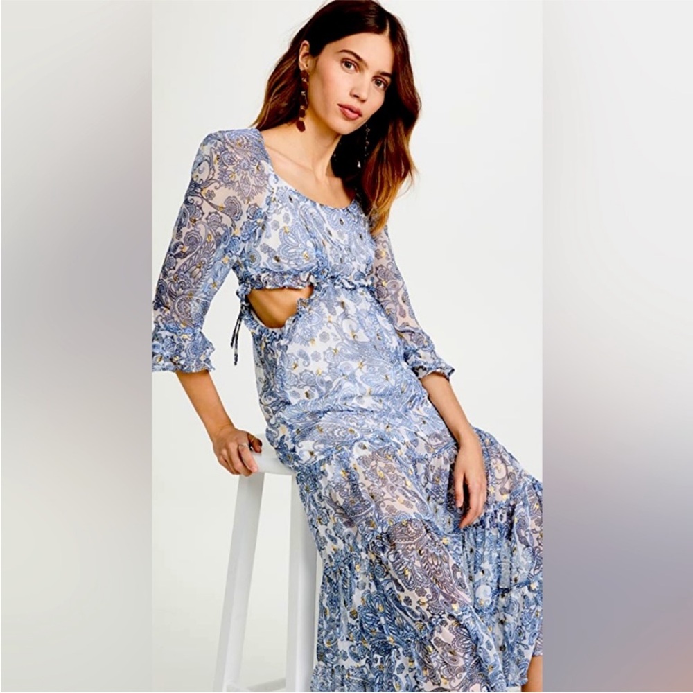 RAHI Juniper cut out midi dress